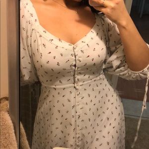 Forever 21 puff sleeve romantic princess dress